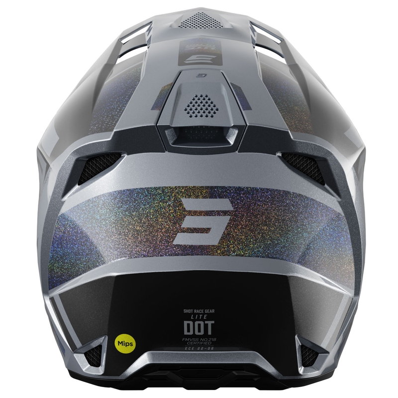 Casco de motocross Shot Lite Ultra mate holográfico