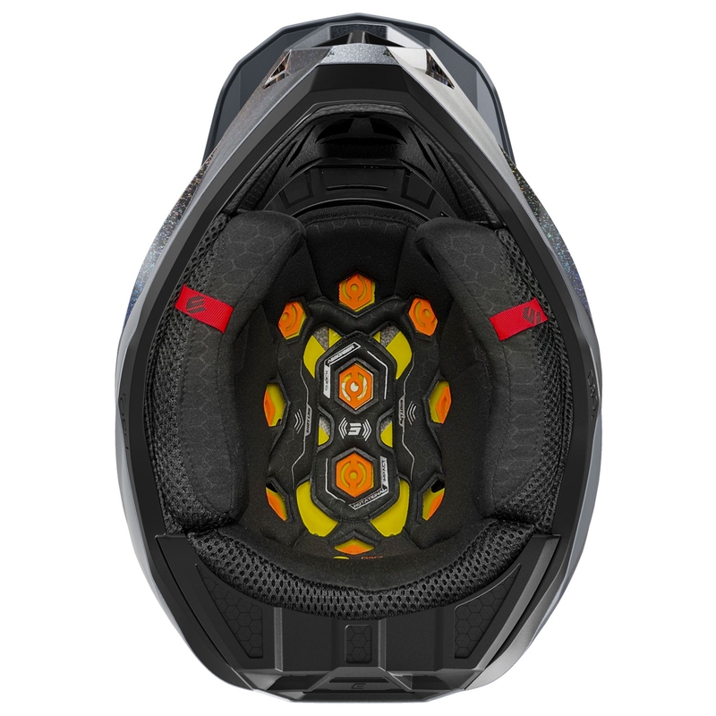 Casco de motocross Shot Lite Ultra mate holográfico