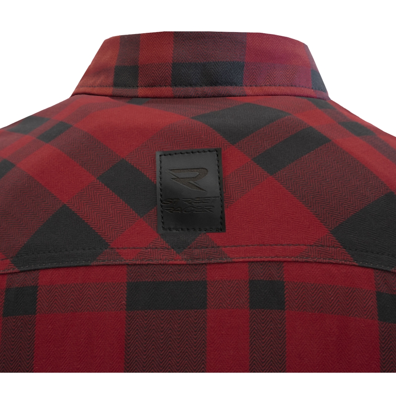 Camiseta moto Street Racer Striker roja
