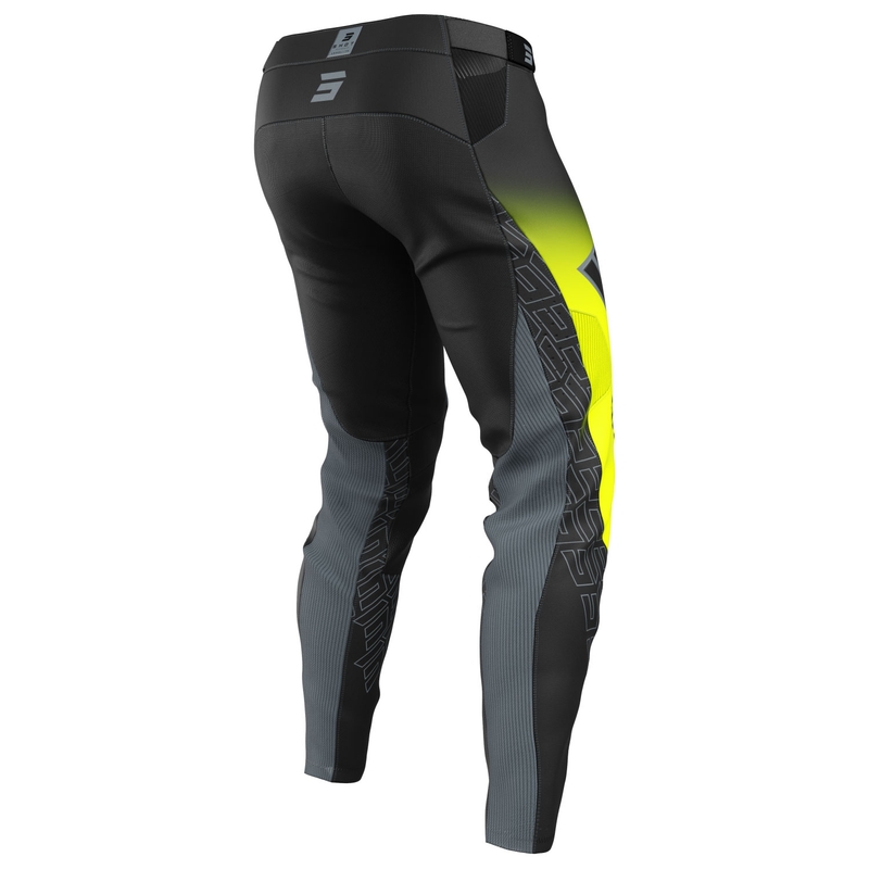 Pantalones motocross Shot Aerolite Ultra amarillo fluo