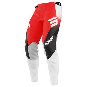 Pantalones Motocross Shot Aerolite Ultra Rojo