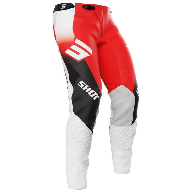Pantalones Motocross Shot Aerolite Ultra Rojo