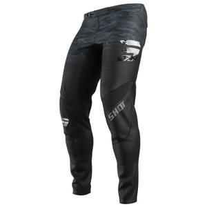 Pantalones motocross Shot Contact Tactic negro-gris