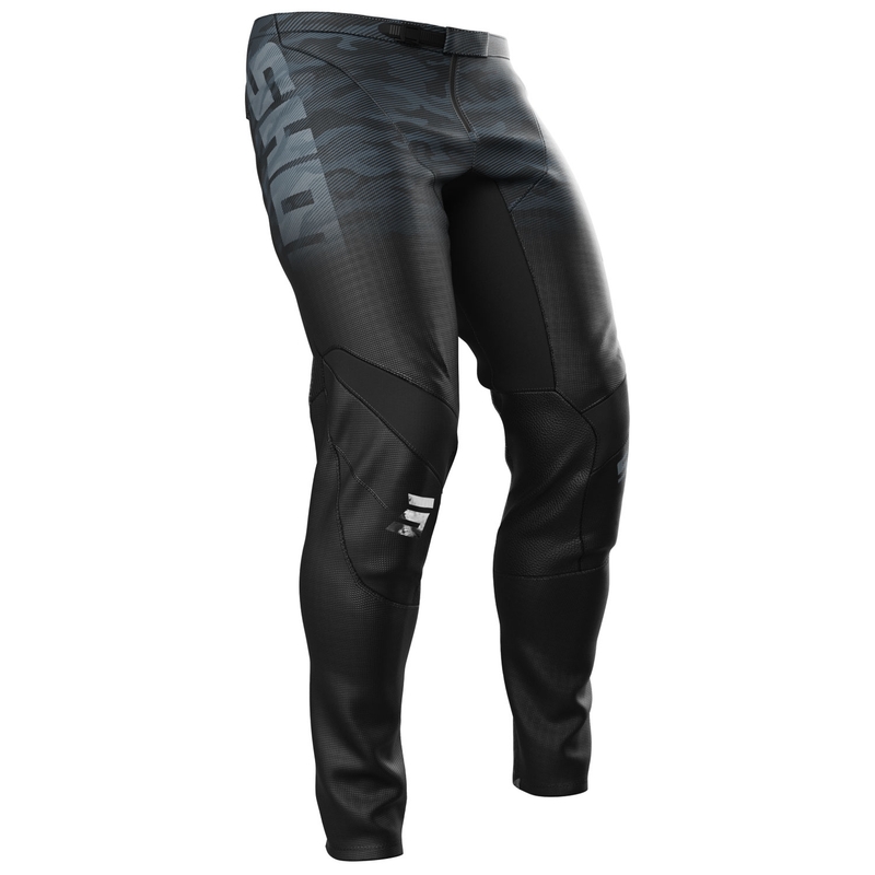 Pantalones motocross Shot Contact Tactic negro-gris
