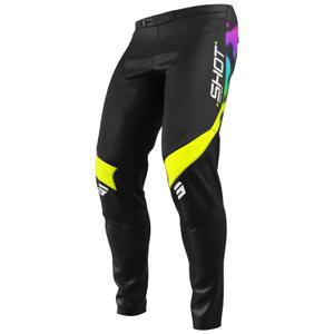 Pantalones Motocross Shot Contact Nitro Negro