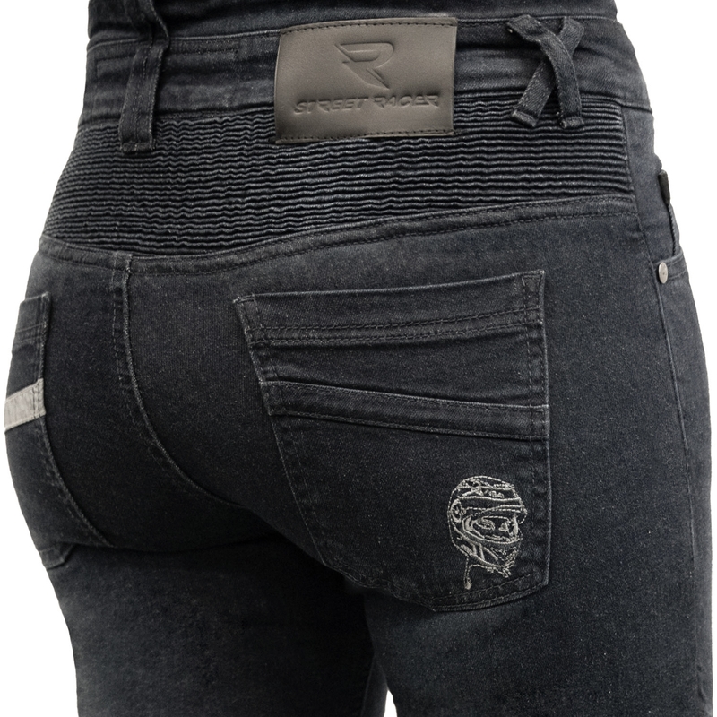 Vaqueros mujer Street Racer Spike II negro