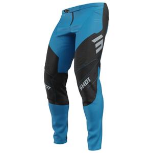 Pantalón motocross Shot Contact Shield azul