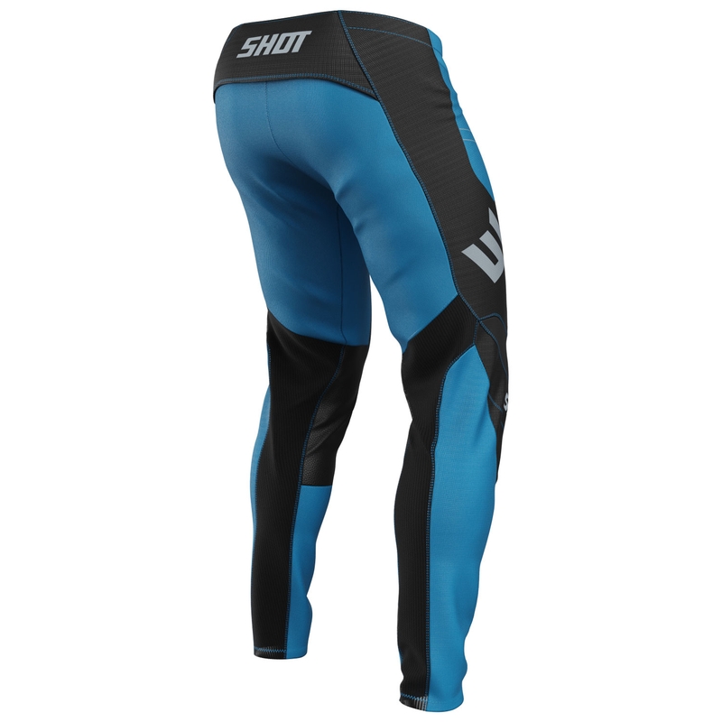 Pantalón motocross Shot Contact Shield azul