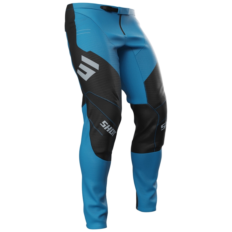 Pantalón motocross Shot Contact Shield azul