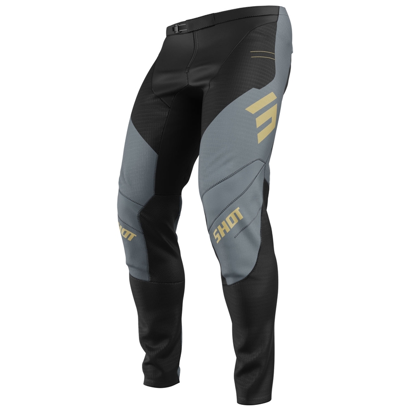 Pantalones Motocross Shot Contact Shield Dorado