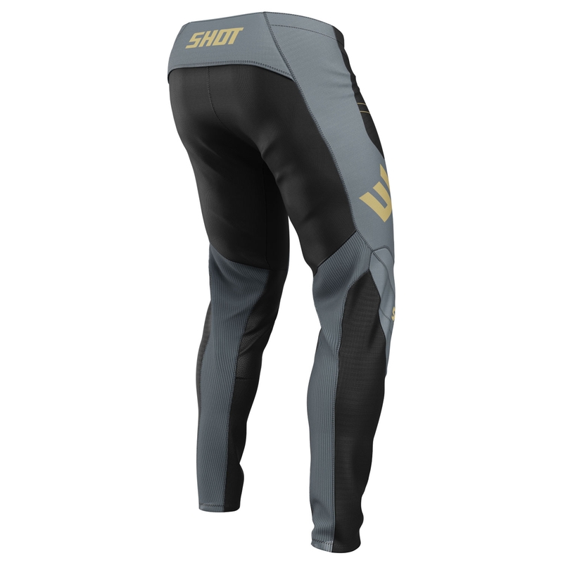 Pantalones Motocross Shot Contact Shield Dorado