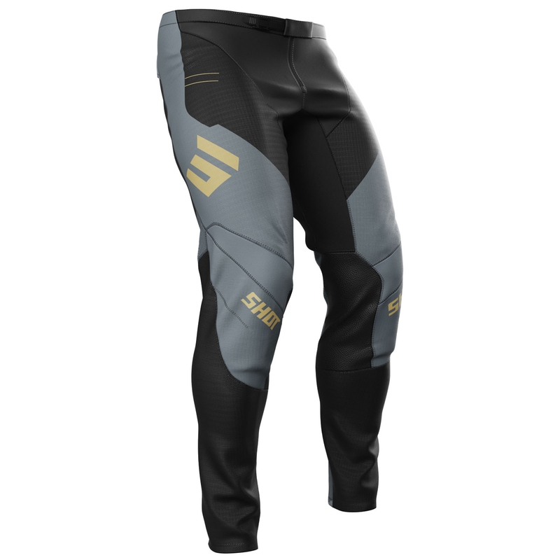 Pantalones Motocross Shot Contact Shield Dorado
