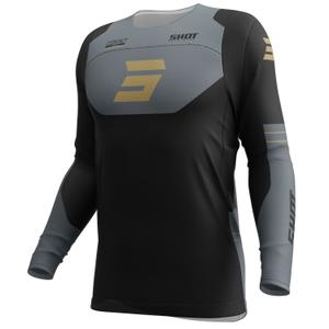 Camiseta motocross Shot Contact Shield oro