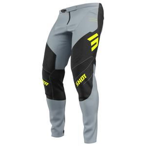 Pantalón motocross Shot Contact Shield amarillo fluo