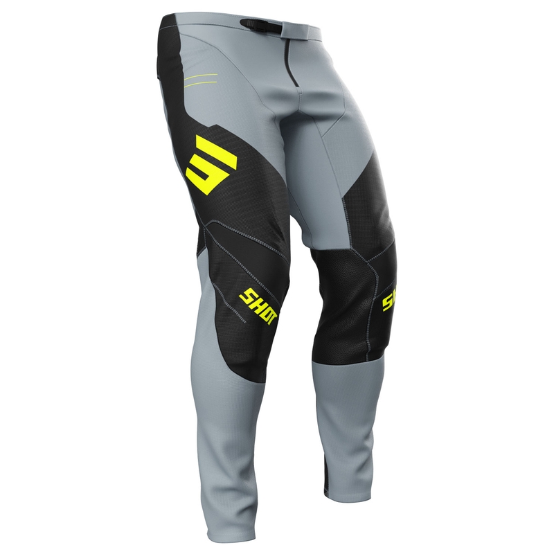 Pantalón motocross Shot Contact Shield amarillo fluo