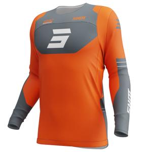 Camiseta motocross Shot Contact Shield naranja