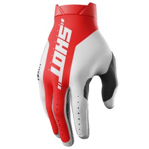 Guantes motocross Shot Lite Pro rojos