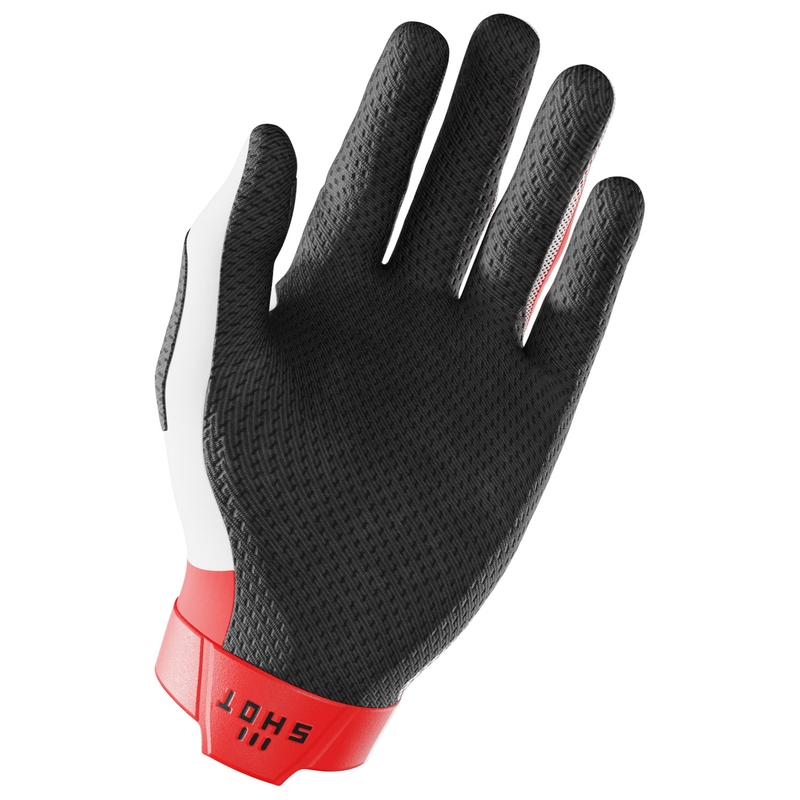 Guantes motocross Shot Lite Pro rojos