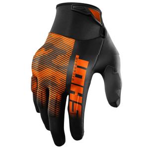 Guantes motocross Shot Drift Tactic naranja fluo