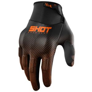 Guantes motocross Shot Drift Rim naranja