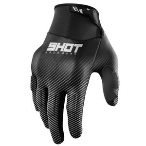 Guantes motocross Shot Drift Rim blanco