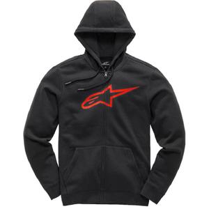 Sudadera Alpinestars Ageless II Fleece negro-rojo