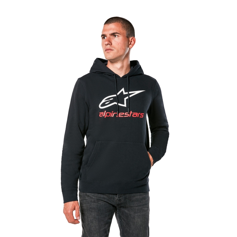 Sudadera Alpinestars Always 2.0 negro-blanco-rojo