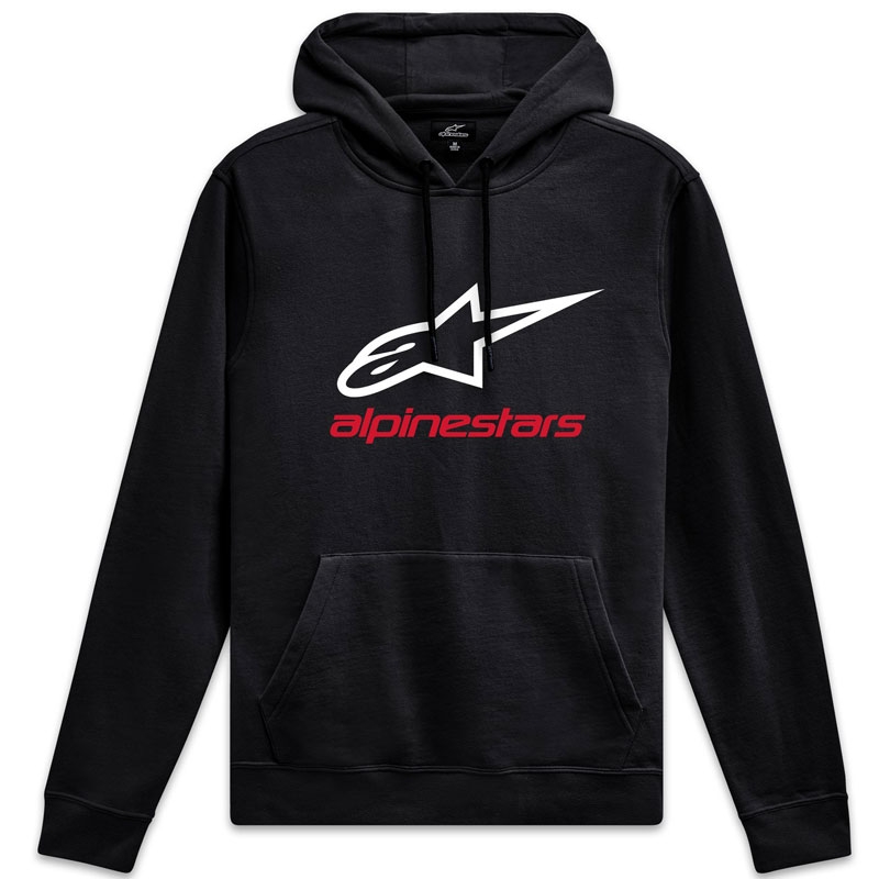 Sudadera Alpinestars Always 2.0 negro-blanco-rojo