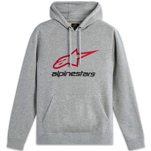 Sudadera Alpinestars Always 2.0 gris-rojo-negro