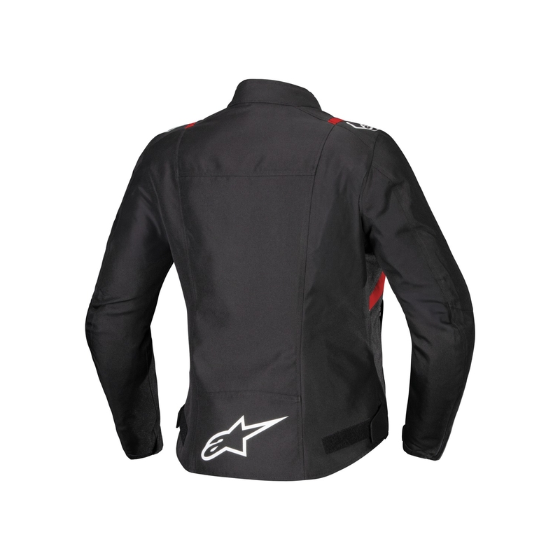 Chaqueta de moto mujer Alpinestars Stella T-SPS 2 Waterproof negro-blanco-rojo fluo
