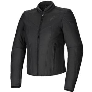 Chaqueta de Moto Alpinestars Stella Isla Resistente al Agua Mujer Negro-Negro