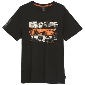 camiseta DAKAR FOTO DES negro