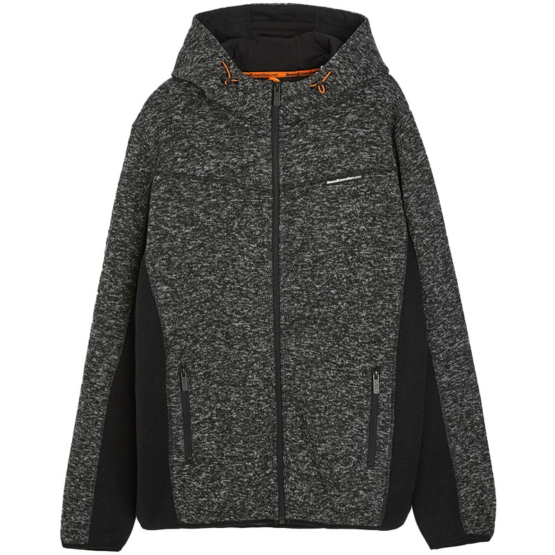 Sudadera DAKAR Cross 6 negro melange