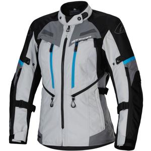 Chaqueta de moto mujer Alpinestars Stella Bogota PRO Drystar gris-negro-azul