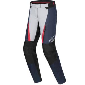Pantalón de moto Alpinestars Stella ST-1 impermeable para mujer azul-negro-rojo