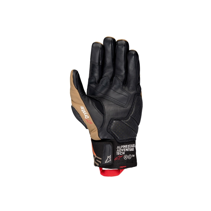 Guantes de moto Alpinestars Belize 3 Drystar negro-marrón