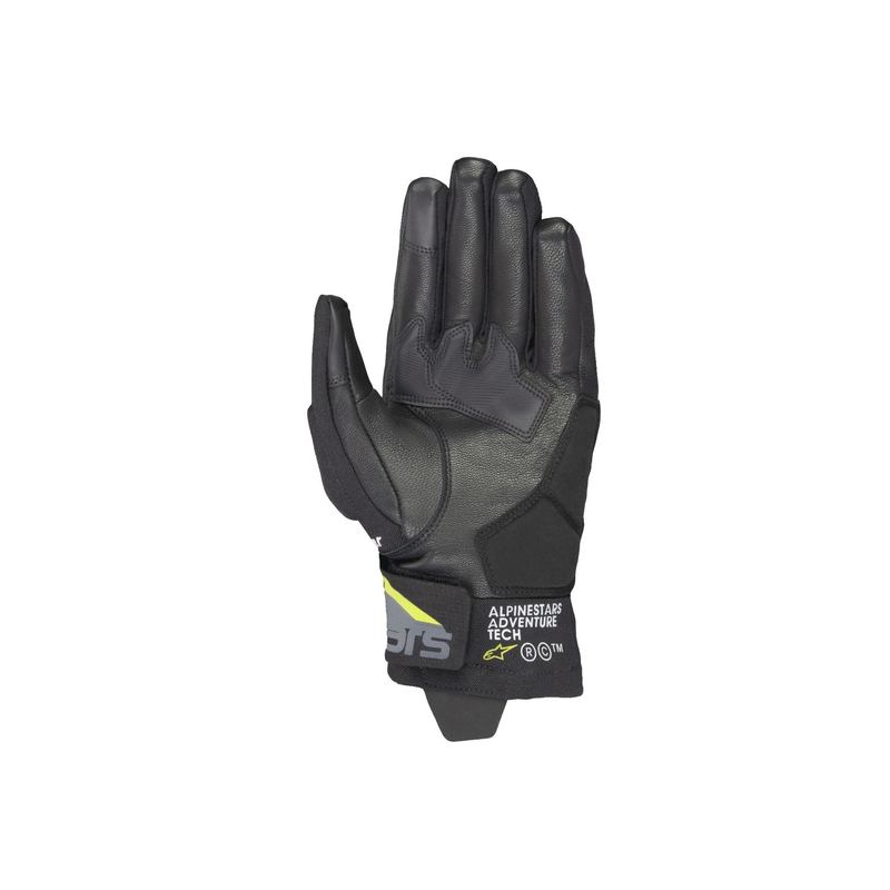 Guantes de moto Alpinestars Corozal 3 Drystar negro-gris-amarillo fluo
