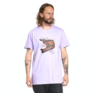 Camiseta Meatfly Fullface violeta