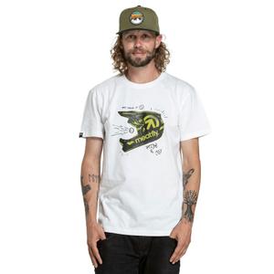 Camiseta Meatfly Fullface blanca