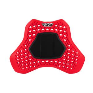 Protector de pecho Alpinestars Nucleon Plasma Racing con velcro rojo-negro