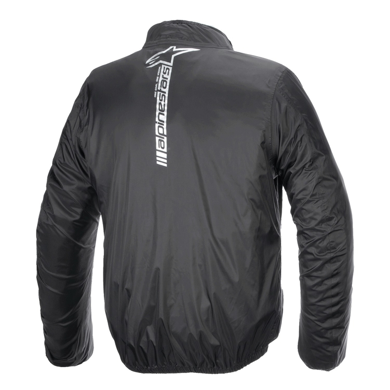Chaqueta impermeable Alpinestars Hurricane Rain 2 negro