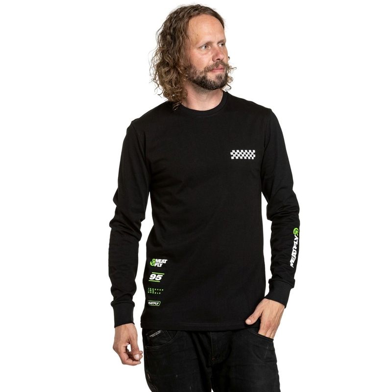Meatfly Appex camiseta negra de manga larga