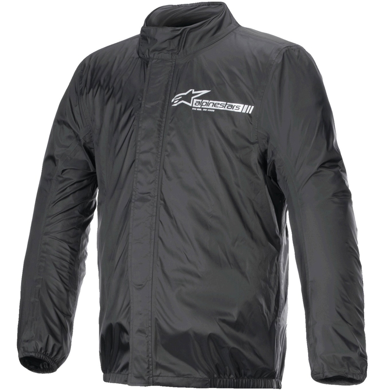 Chaqueta impermeable Alpinestars Hurricane Rain 2 negro