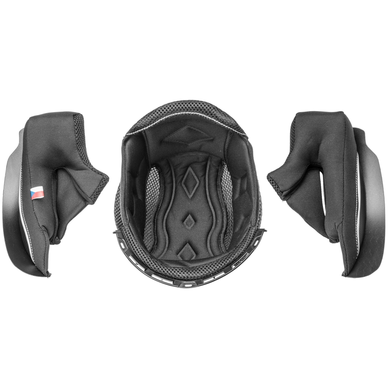 Mejilla y gorro para casco Cassida Integral 3.0 negro