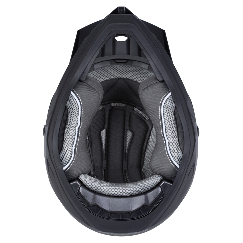 Casco de Moto Motocross Infantil Cassida Cross Cup 2 Napa Pearl Rojo-Morado-Negro