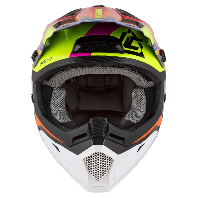 Casco motocross Cassida Cross Cup 2 Napa perla multicolor infantil