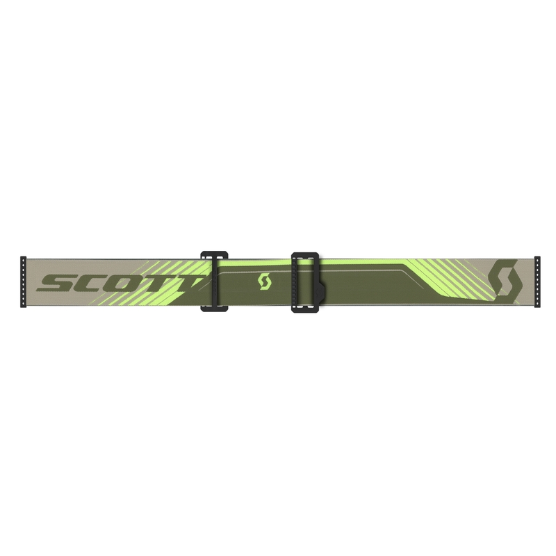 Gafas de motocross SCOTT Prospect 2.0 AMP amarillo caqui-fluo con lente dorada