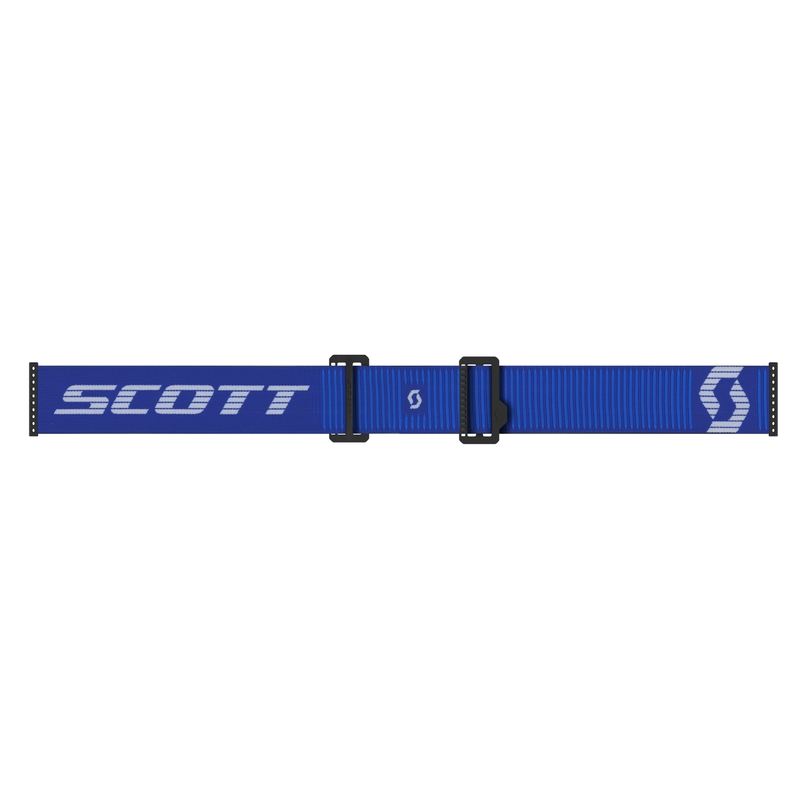 Gafas de motocross SCOTT Prospect 2.0 azul-blanco con cristal de espejo azul