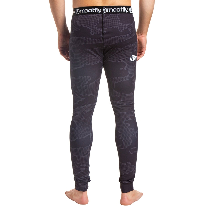 Ropa interior térmica Meatfly Sloan negro-gris