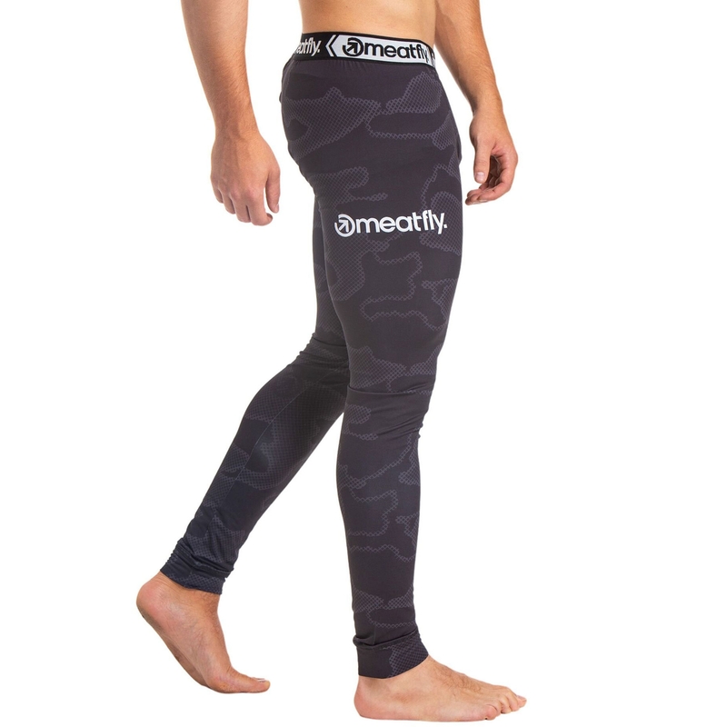 Ropa interior térmica Meatfly Sloan negro-gris
